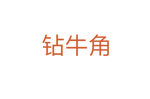 钻牛角