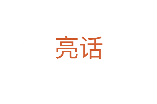 亮话